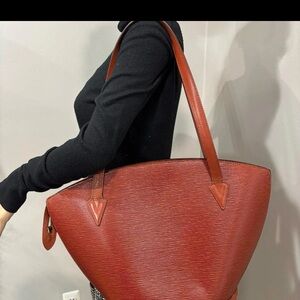 Louis Vuitton Epi Leather Tote Bag
